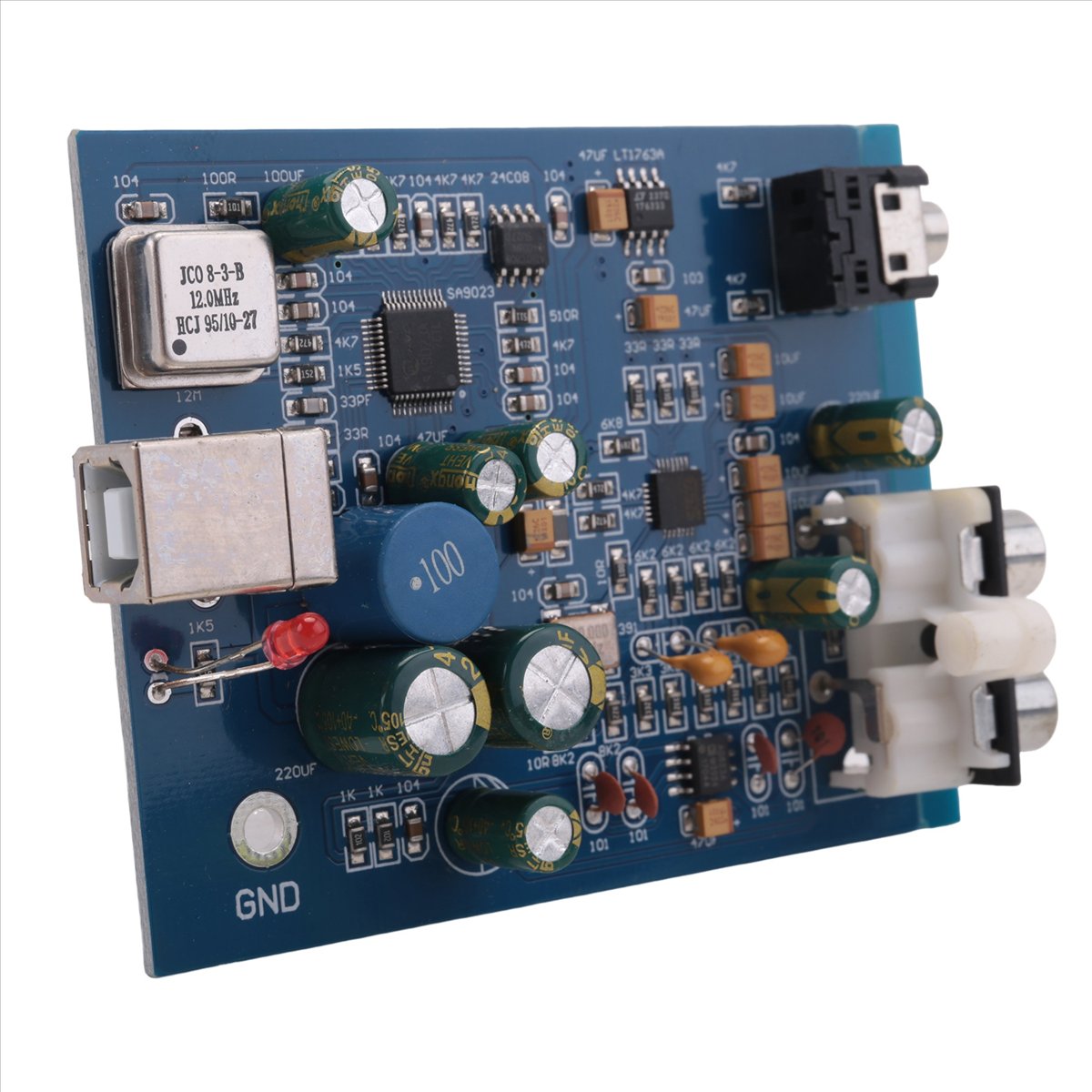 Portable Amplifier Mini - A64I MIni USB Decoder Board ES9028K2M+SA9023