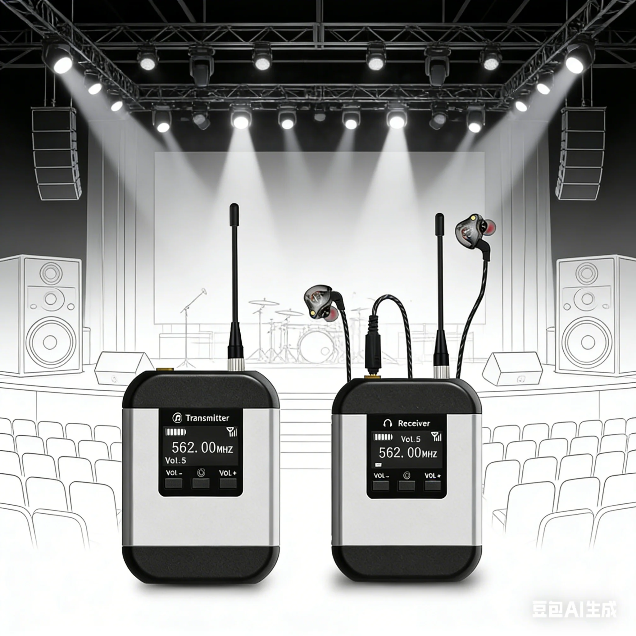 UHF Wireless In-Ear Monitoring - Audio & Music Xbox ulasan dan harga