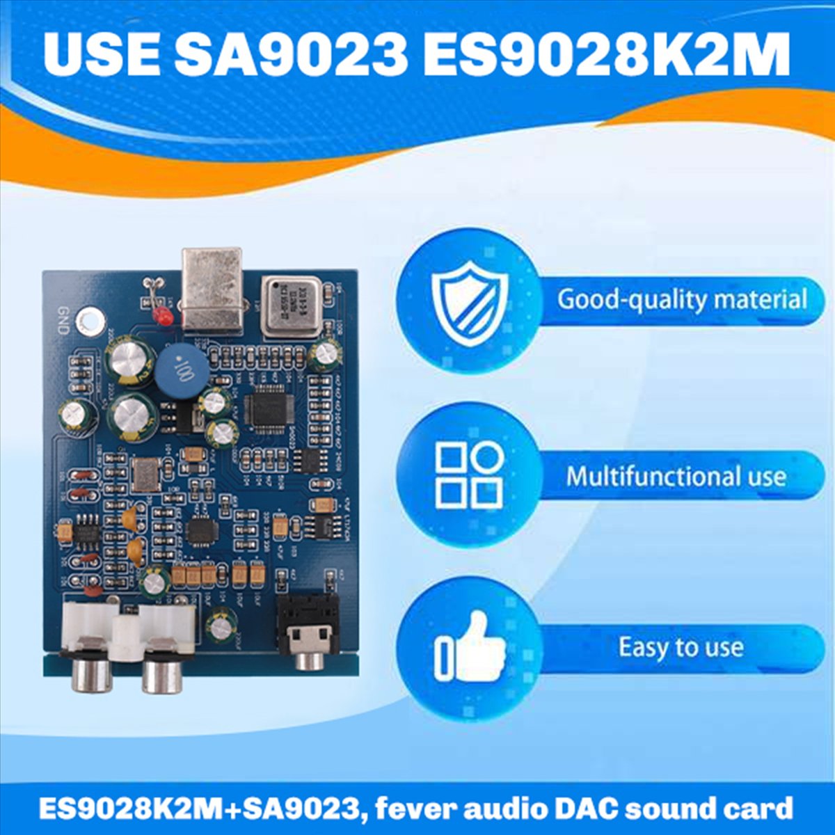 A64I MIni USB Decoder Board ES - Portable Amplifier Mini ulasan dan harga