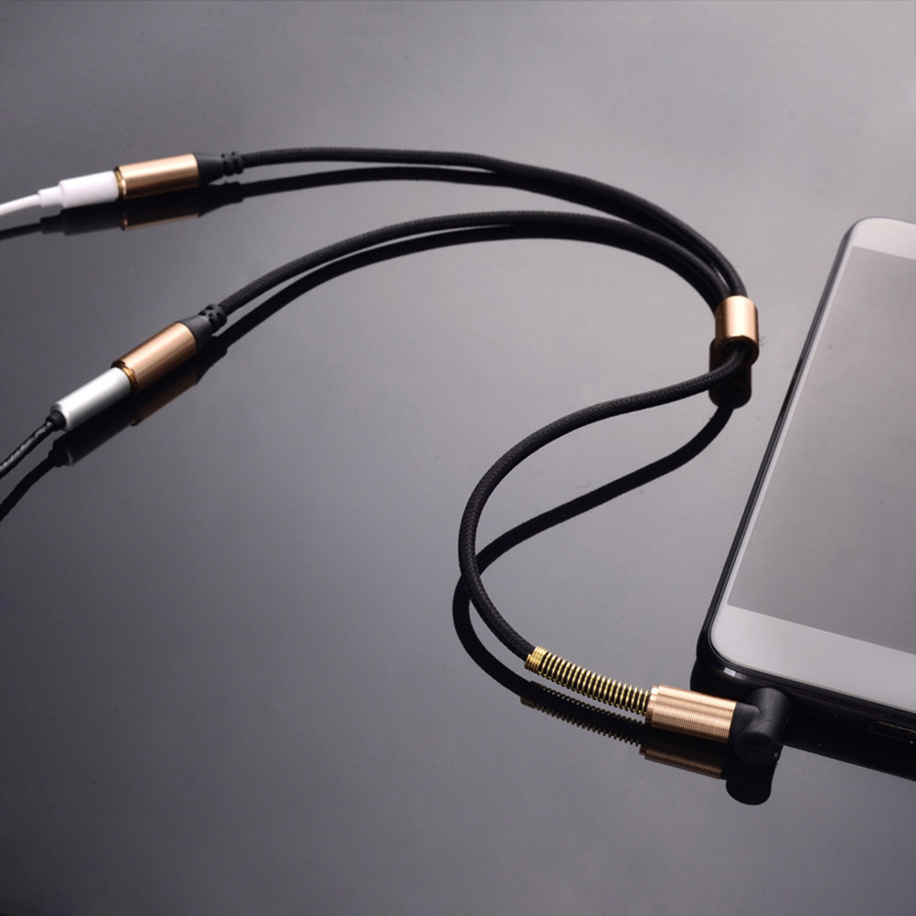 Dual 3.5mm Audio Line Aux Spli - Audio Music Free Online ulasan dan harga