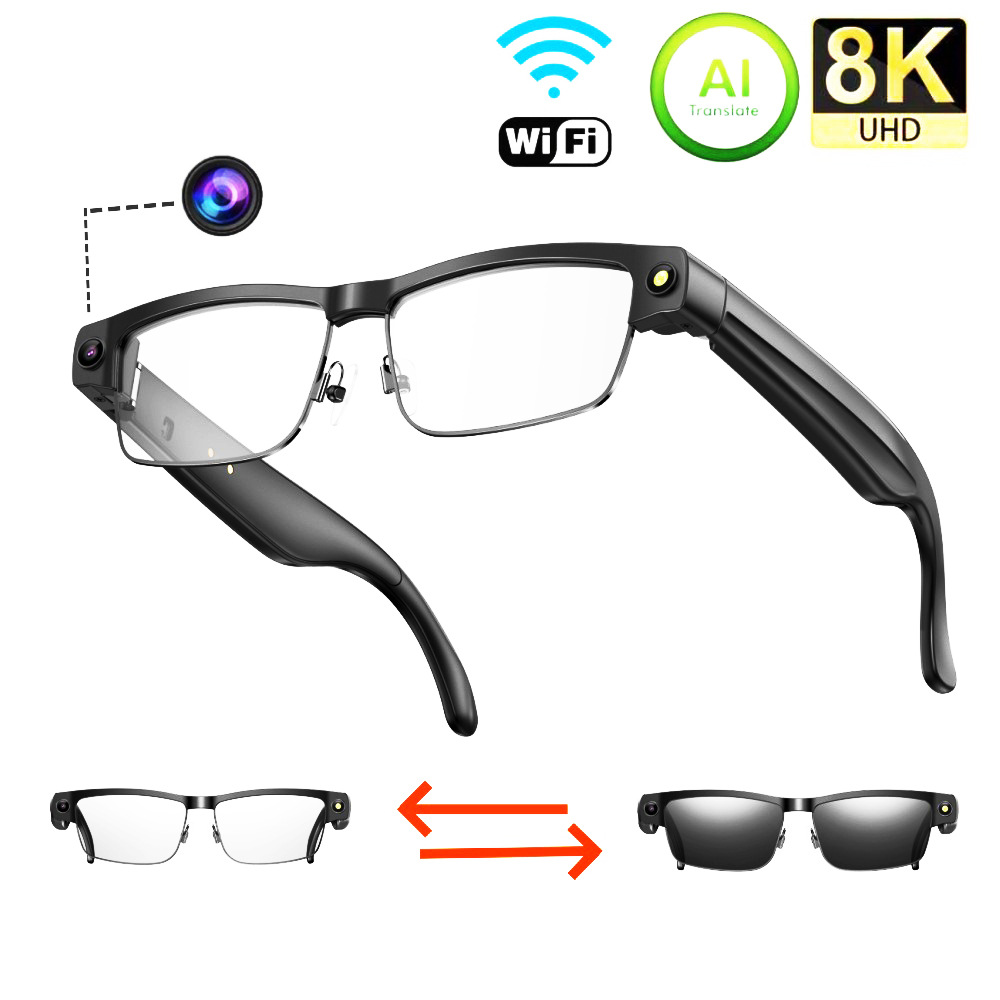 L802 Smart Glasses 8 Million P - Audio Music To Video Ai ulasan dan harga