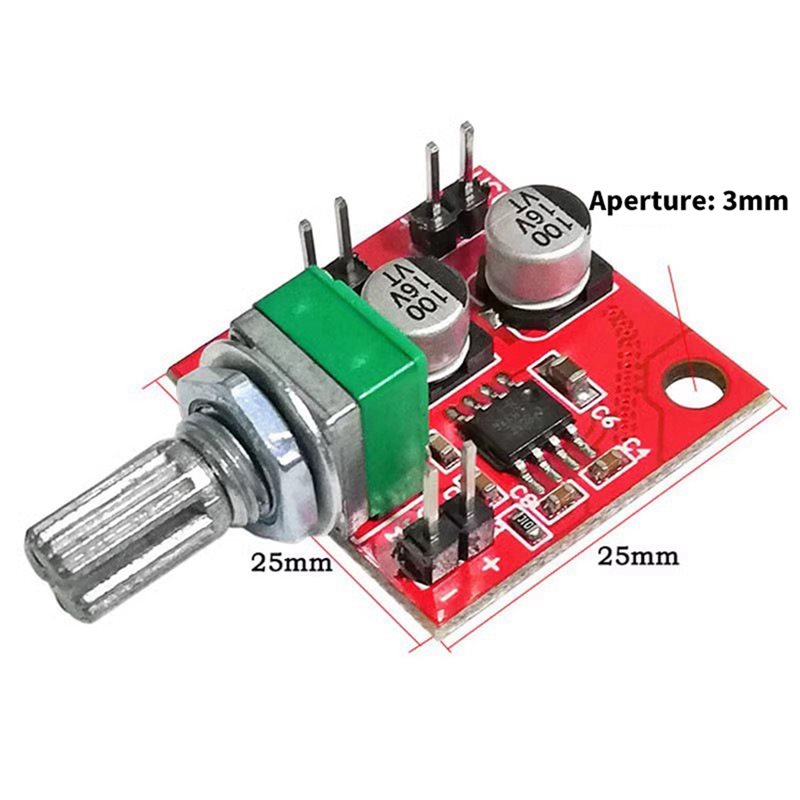 -[A51I Digital]LM386 Electret  - Portable Amplifier Mini ulasan dan harga