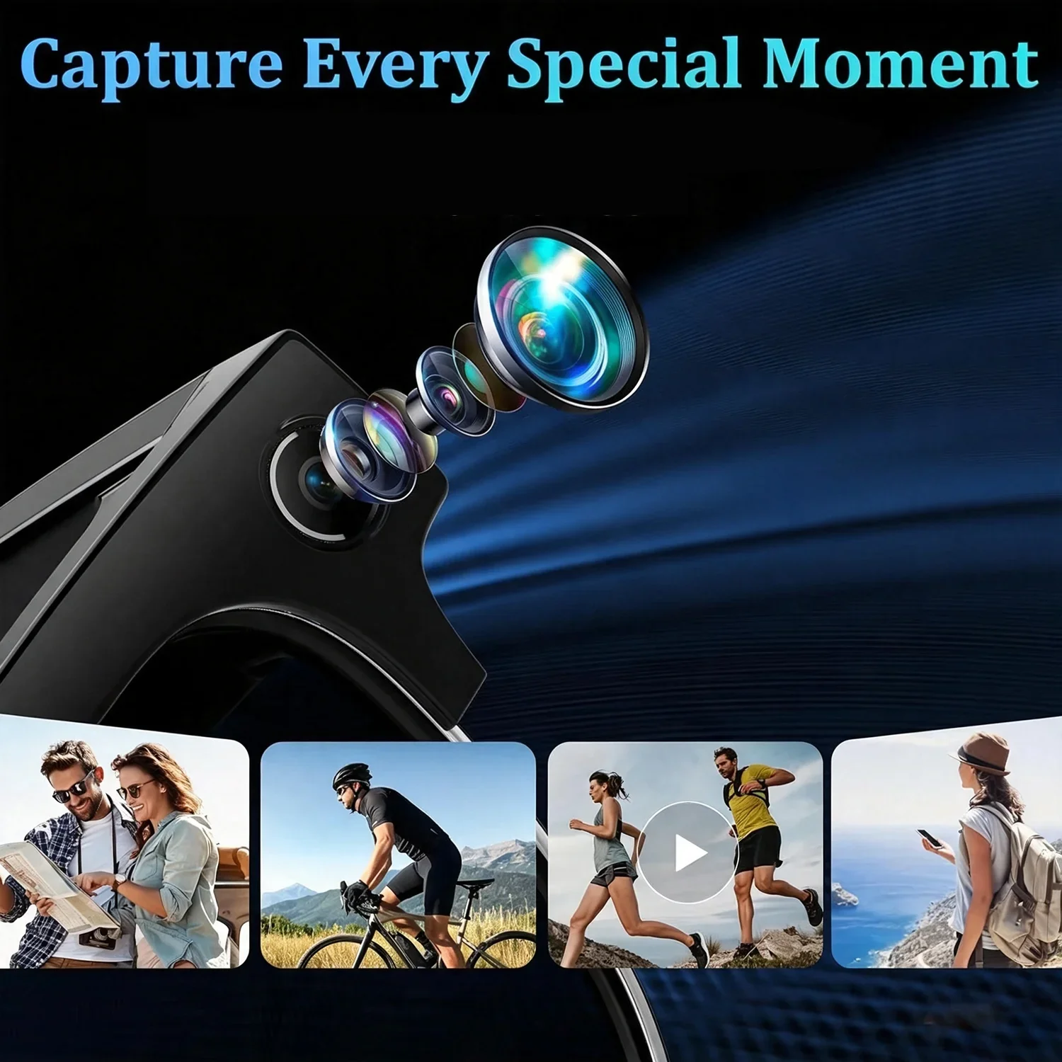 AI Smart Translation Glasses w - Audio Music Videos ulasan dan harga
