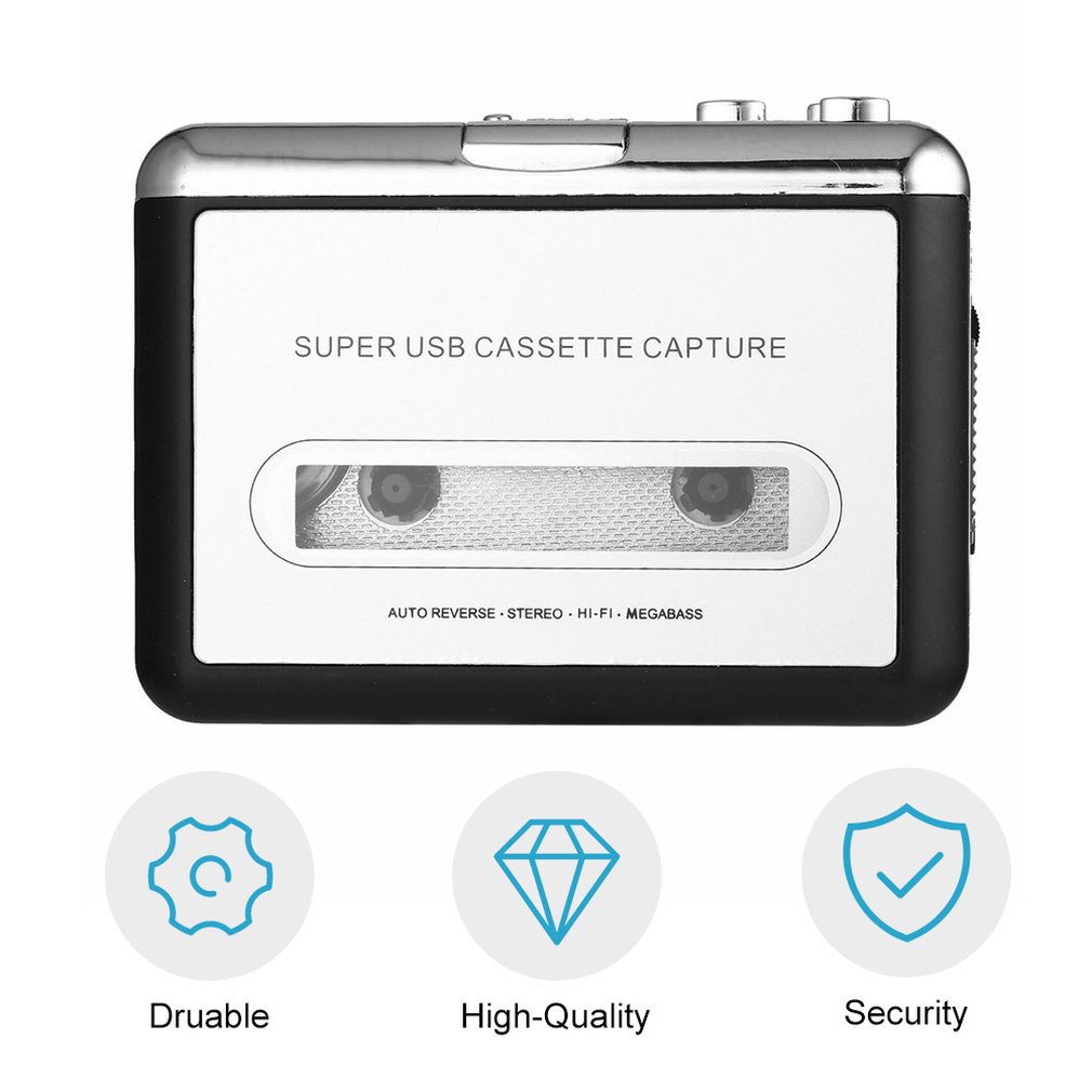 Cassette Player Cassette to MP - Audio Music Converter To Mp3 ulasan dan harga