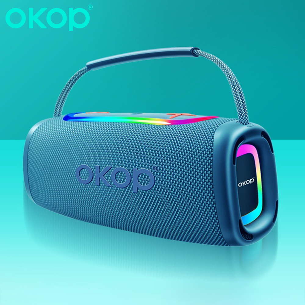 OKOP Bluetooth Speaker,Portabl - Audio Music To Video Ai ulasan dan harga