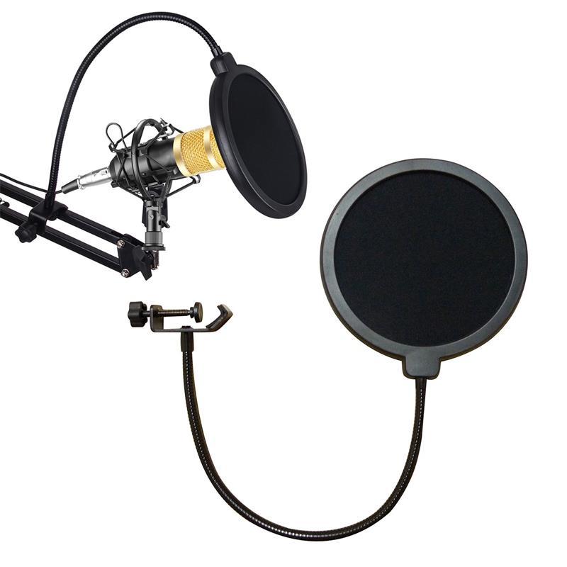 Durable Double Layer Windscree - Recording Pop Filter ulasan dan harga