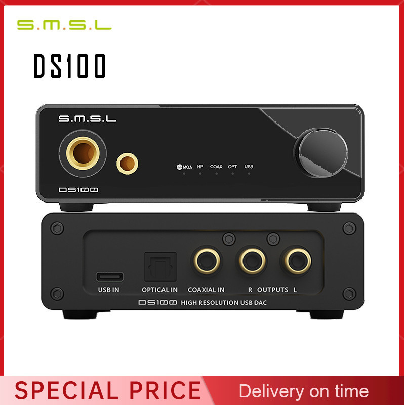 SMSL DS100 MQA MQA-CD Audio De - Portable Amplifier Mini ulasan dan harga