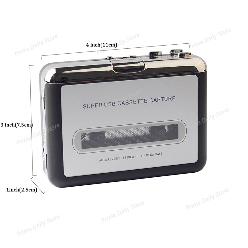 USB Cassette Capture Radio Pla - Audio Music Converter To Mp3 ulasan dan harga