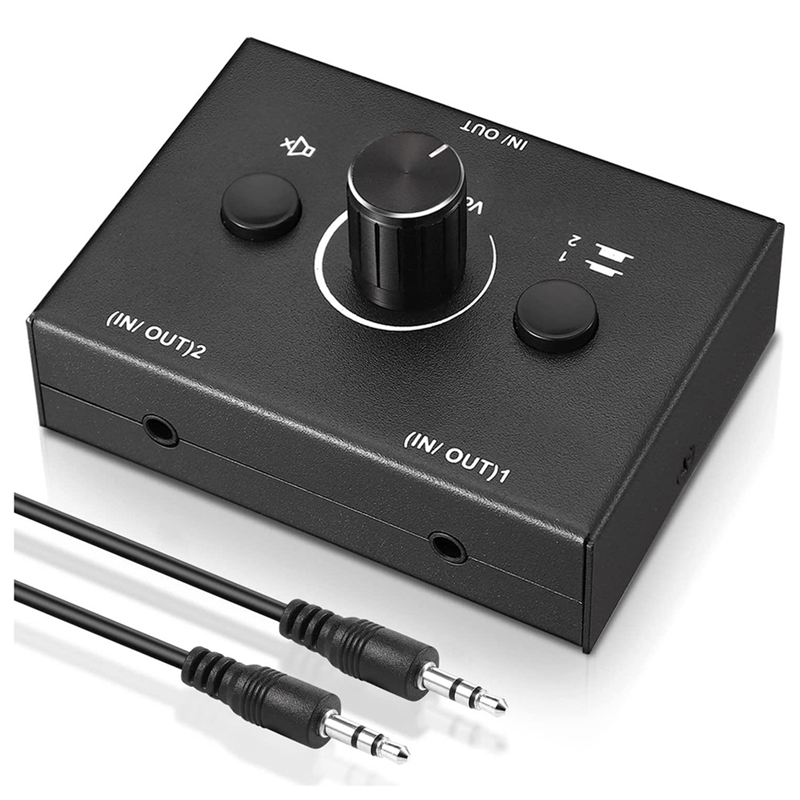 3.5mm Audio Switcher, 2 Input  - Audio & Music Xbox ulasan dan harga
