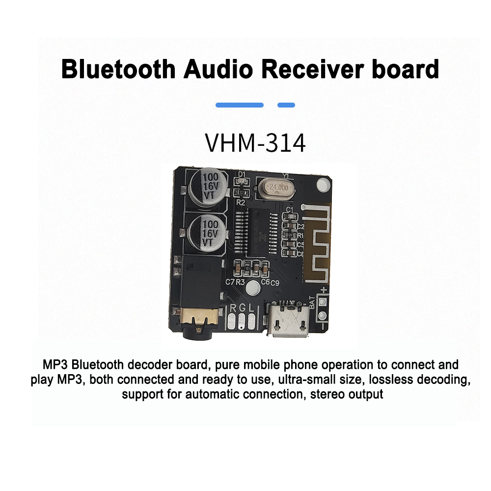MP3 Receiver Decoder Board VHM - Audio Music Converter To Mp3 ulasan dan harga