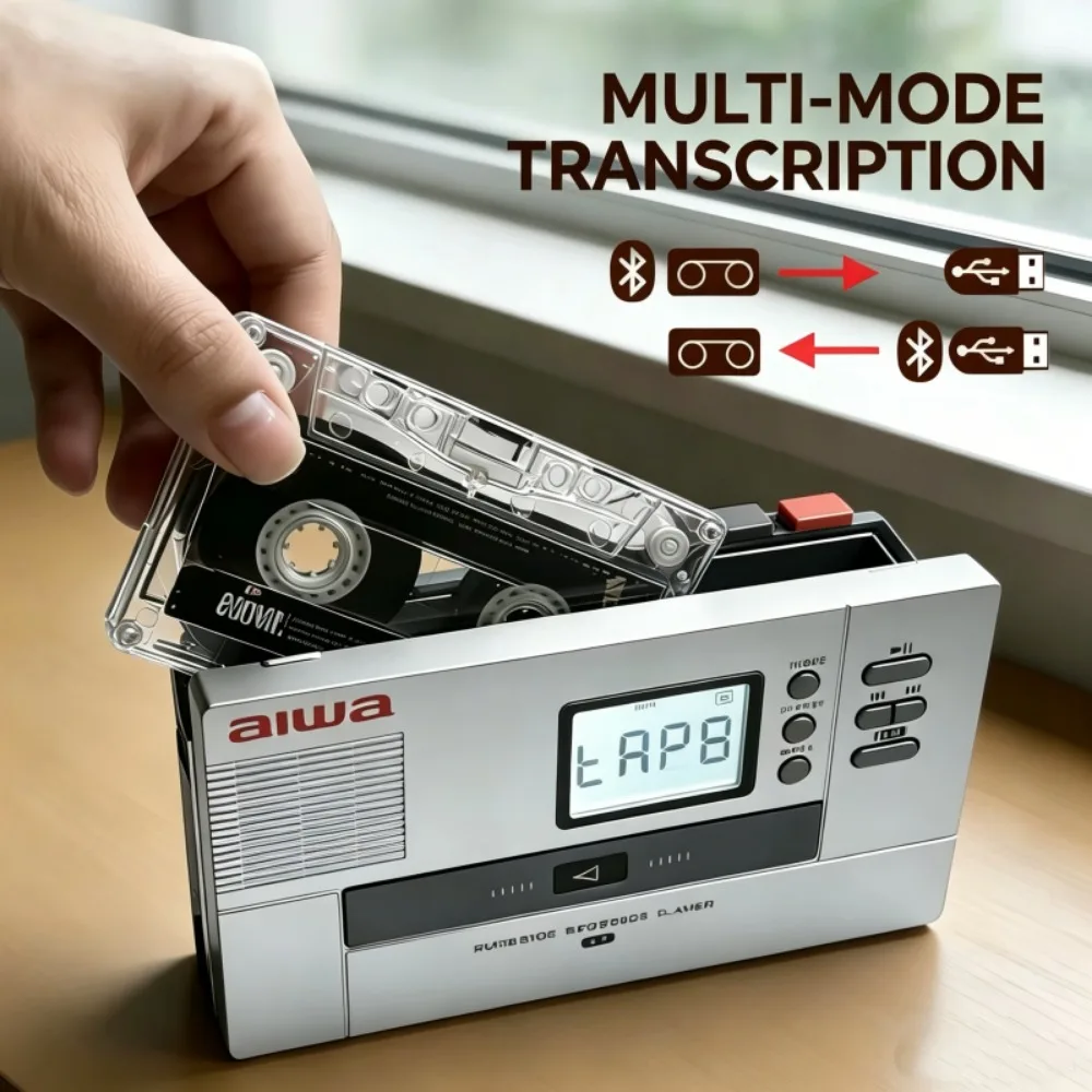 Retro Portable Cassette Player - Audio Music Converter To Mp3 ulasan dan harga