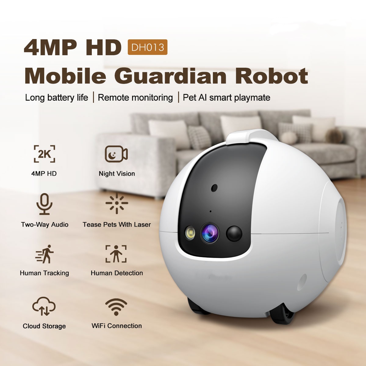 Pet Camera Robot 4MP Pet Compa - Audio & Music Xbox ulasan dan harga